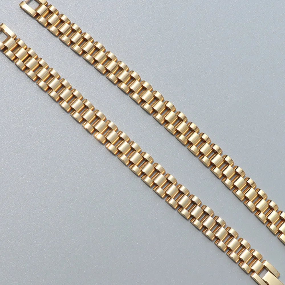 Titanium Steel Chain Bracelet - Oneira Fashions
