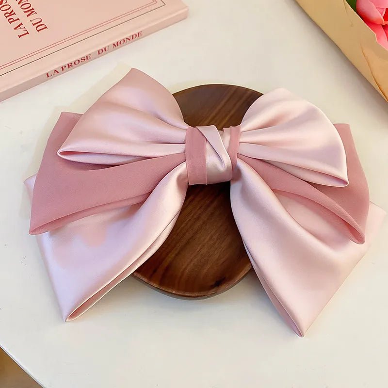 Bow Cloth Hair Clip - Oneira Fashions
