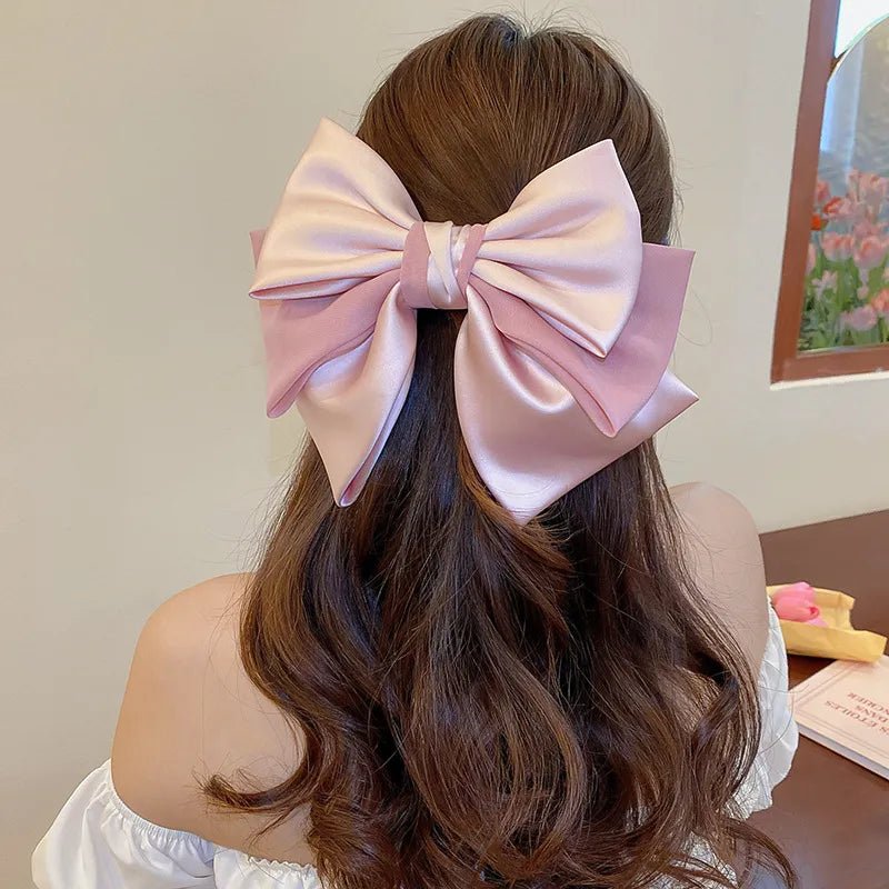 Bow Cloth Hair Clip - Oneira Fashions