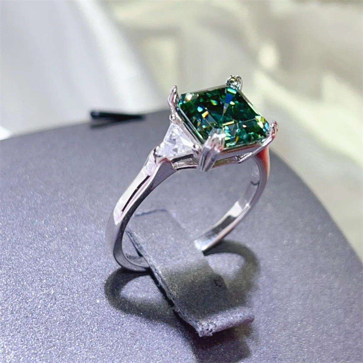 3 Carat Moissanite 925 Sterling Silver Ring - Oneira Fashions
