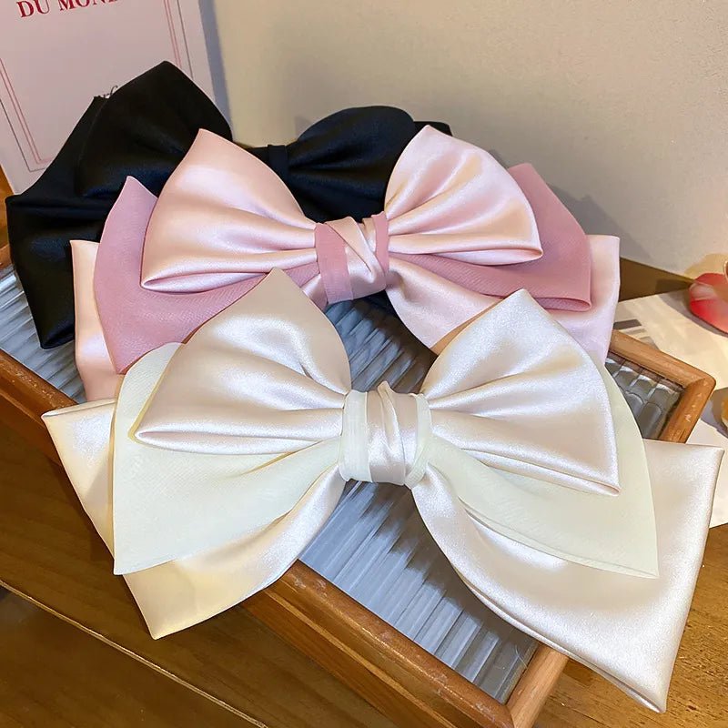 Bow Cloth Hair Clip - Oneira Fashions