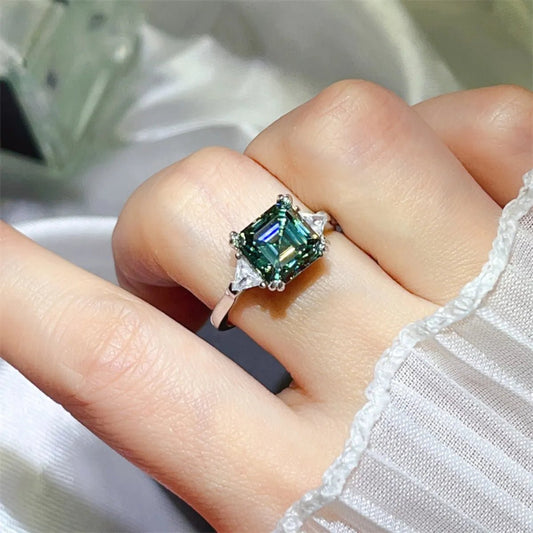 3 Carat Moissanite 925 Sterling Silver Ring - Oneira Fashions