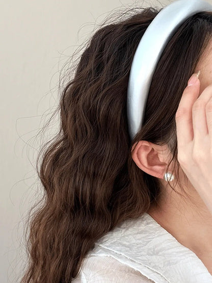 PU Leather Wide Headband - Oneira Fashions