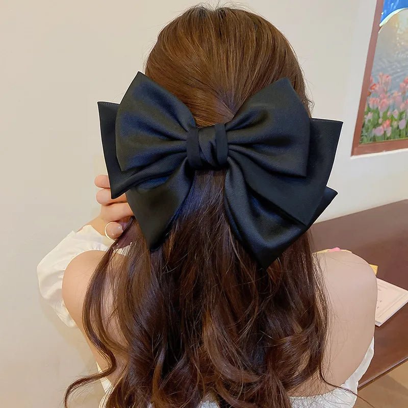 Bow Cloth Hair Clip - Oneira Fashions