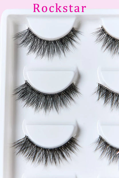 SO PINK BEAUTY Faux Mink Eyelashes 5 Pairs - Oneira Fashions