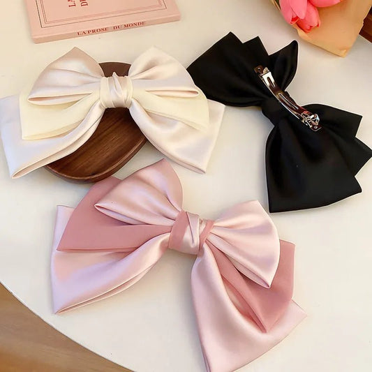 Bow Cloth Hair Clip - Oneira Fashions