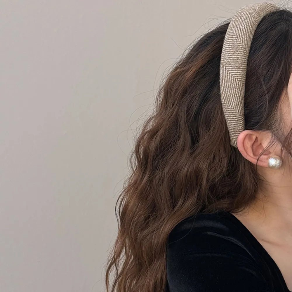 Polyester Wide Hair Headband - Oneira Fashions