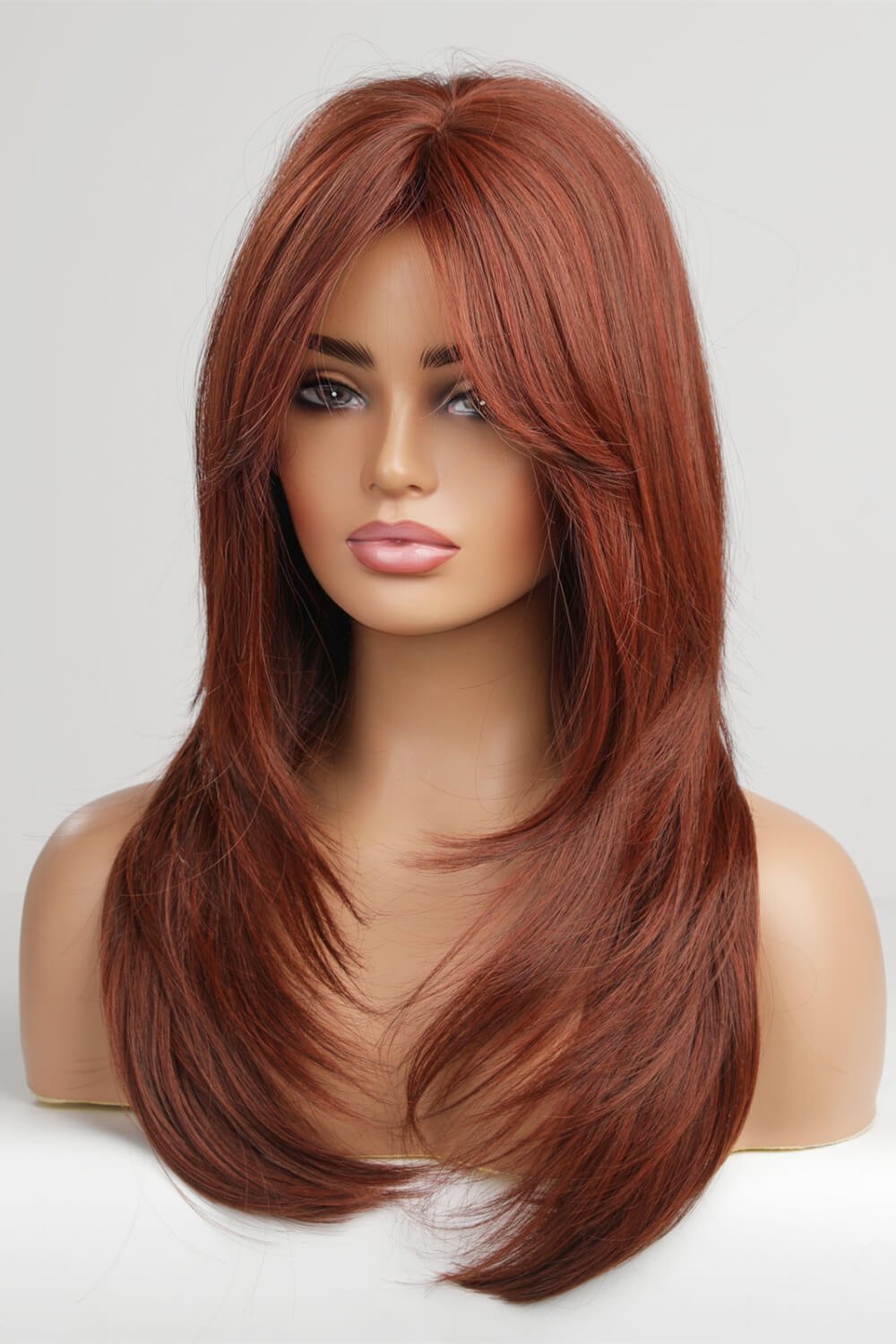 Mid - Length Wave Synthetic Wigs 20'' - Oneira Fashions