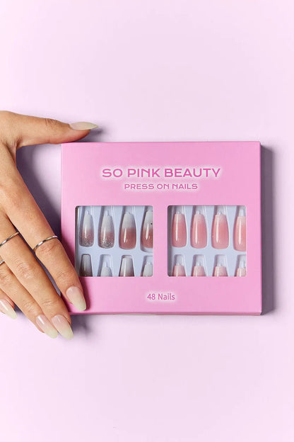 SO PINK BEAUTY Press On Nails 2 Packs - Oneira Fashions