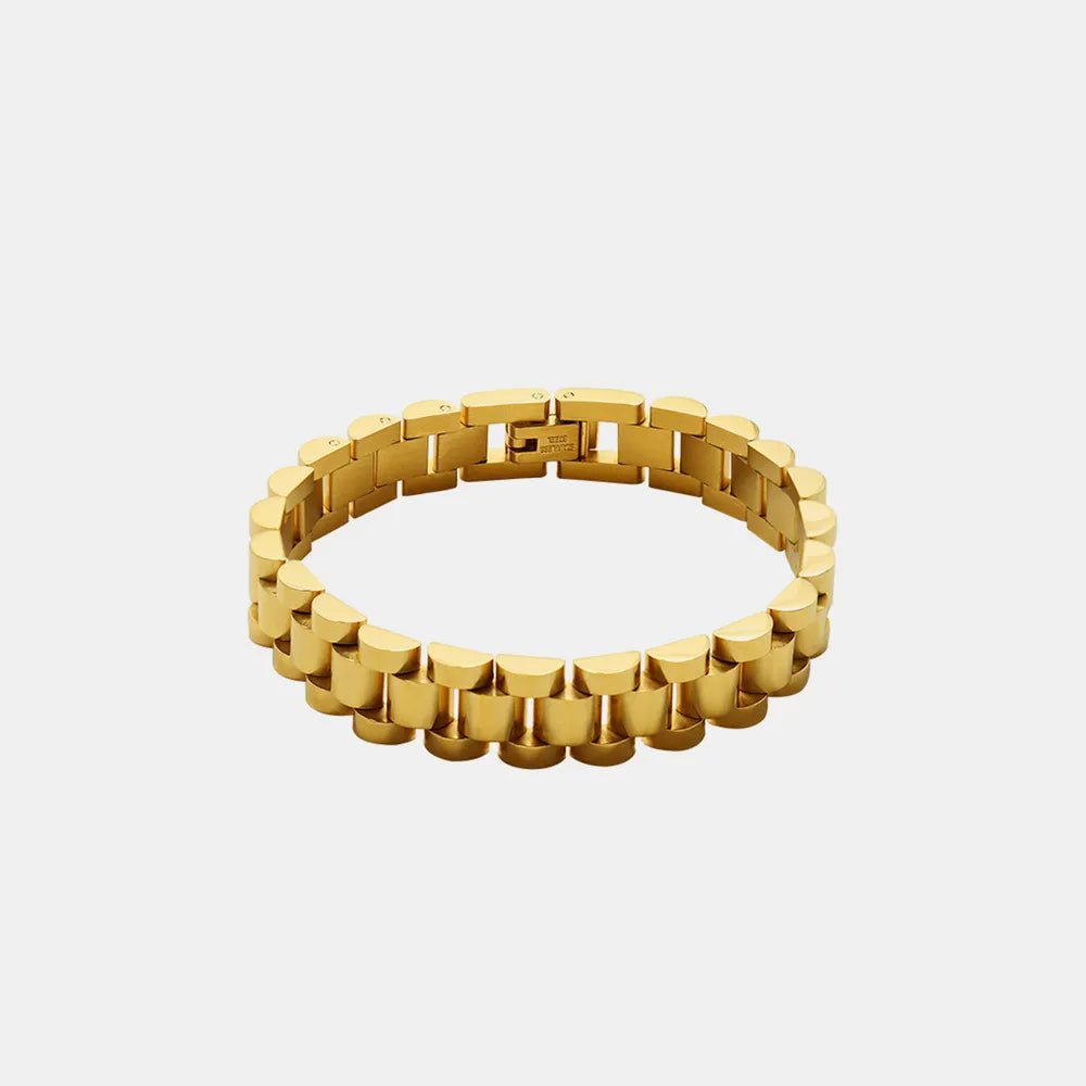 Titanium Steel Chain Bracelet - Oneira Fashions
