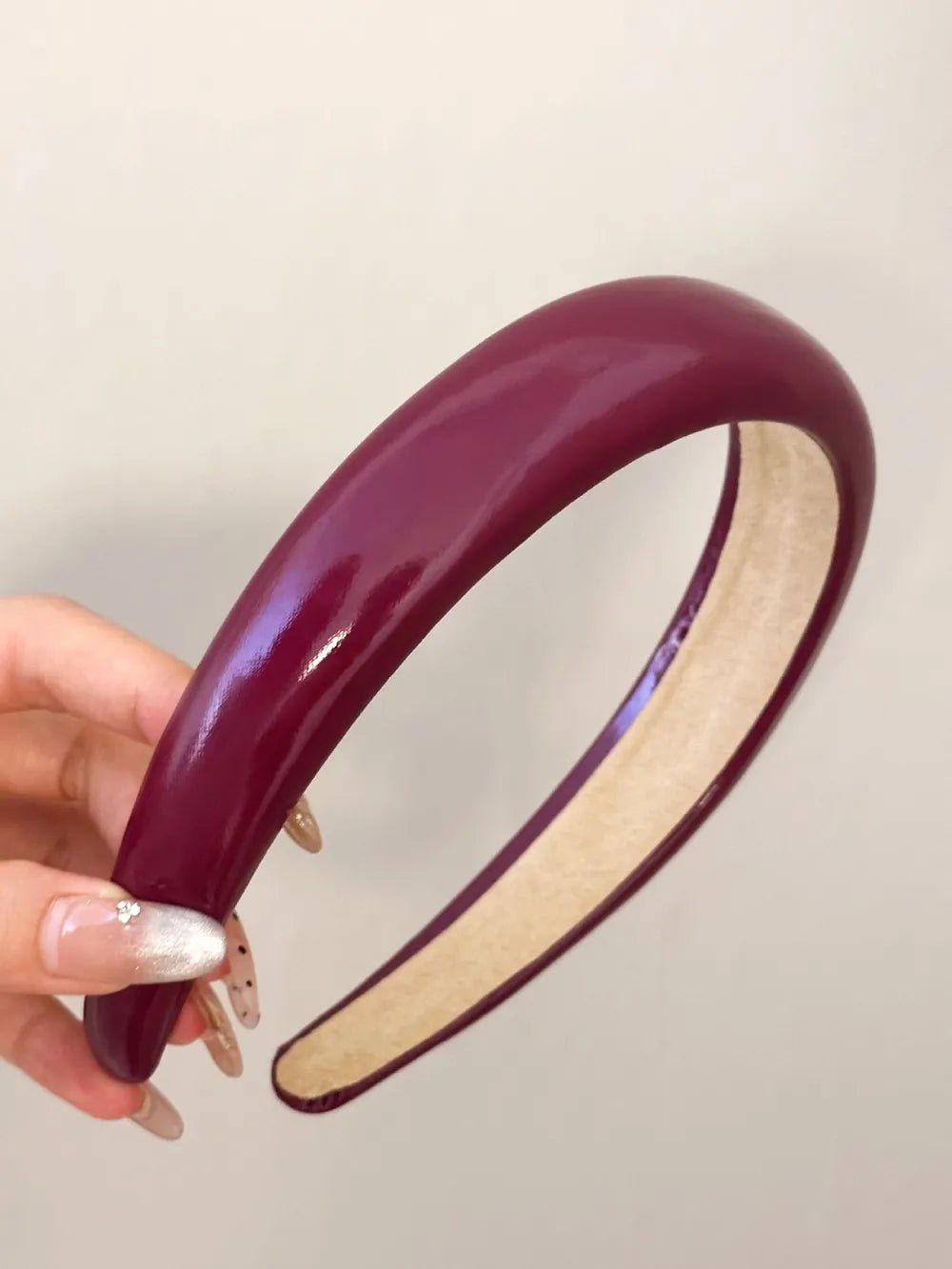 PU Leather Wide Headband - Oneira Fashions