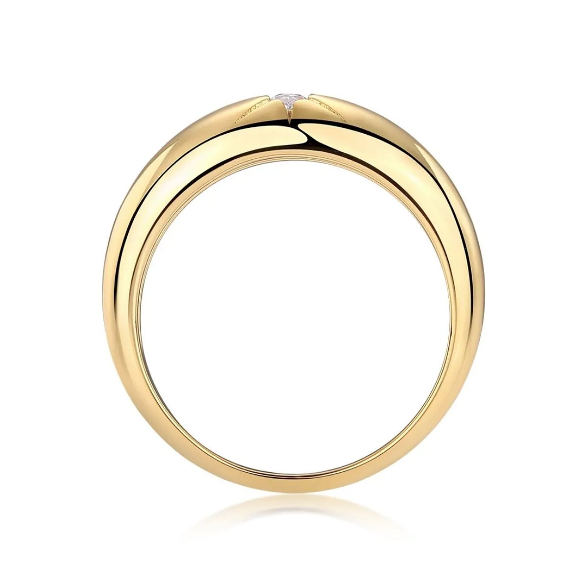 925 Sterling Silver Moissanite Ring - Oneira Fashions
