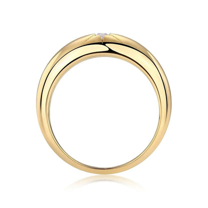 925 Sterling Silver Moissanite Ring - Oneira Fashions