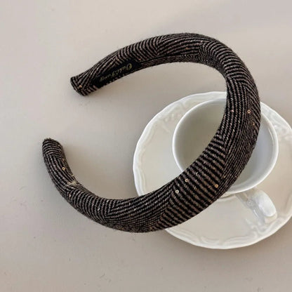 Polyester Wide Hair Headband - Oneira Fashions