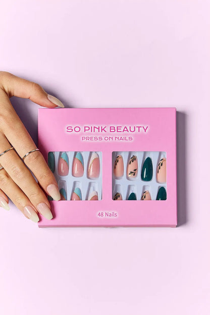 SO PINK BEAUTY Press On Nails 2 Packs - Oneira Fashions