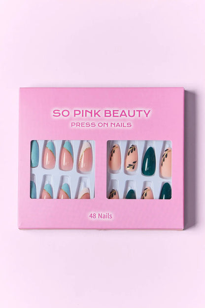 SO PINK BEAUTY Press On Nails 2 Packs - Oneira Fashions