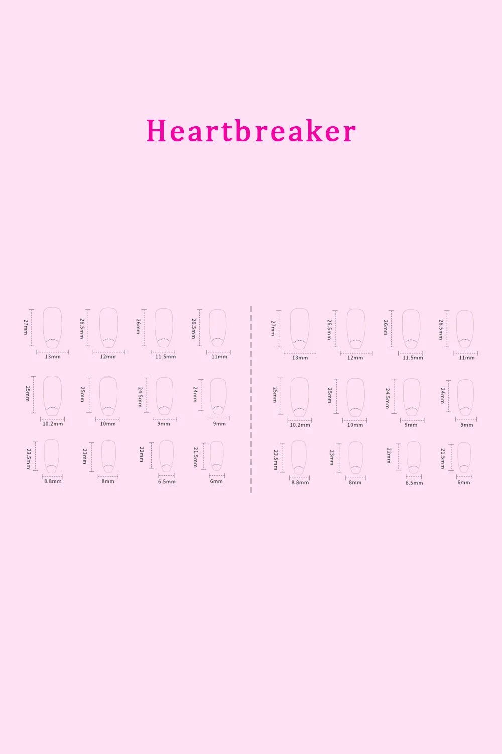 SO PINK BEAUTY Press On Nails 2 Packs - Oneira Fashions