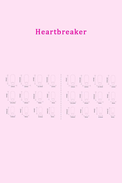 SO PINK BEAUTY Press On Nails 2 Packs - Oneira Fashions