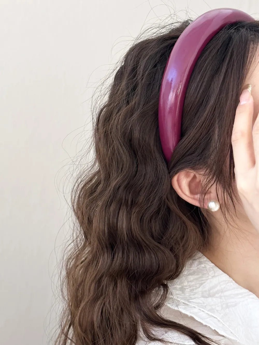 PU Leather Wide Headband - Oneira Fashions