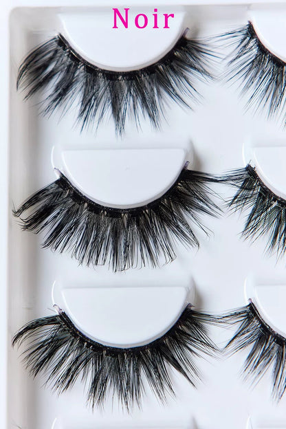 SO PINK BEAUTY Faux Mink Eyelashes 5 Pairs - Oneira Fashions